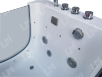 Baignoire intérieure moderne en acrylique pour bébé Baignoire à remous hydromassante pour bébé