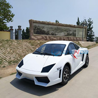 Voiture de sport classique proportionnelle pour les loisirs et les vacances, idéale pour les excursions autonomes, électrique, rétro, décapotable, en acier, avec chargeur intelligent au lithium