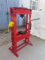 Prensa Hidráulica de Taller de 12 Toneladas, Herramienta Manual de Construcción de Acero, Excelente para Uso en Talleres
