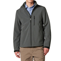 Custom Logo Heren Waterbestendige Softshell Jack Outdoor Activity Coat Full Rits Waterdichte Jas Voor Heren Winter