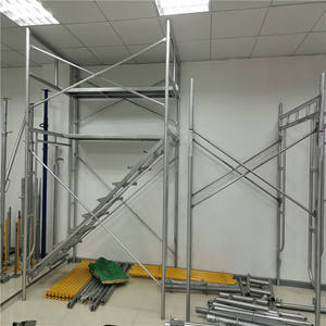 นั่งร้านโครงเหล็กสำเร็จรูปสำหรับงานก่อสร้าง แบบเดินเข้าออกได้ - Product Image 2