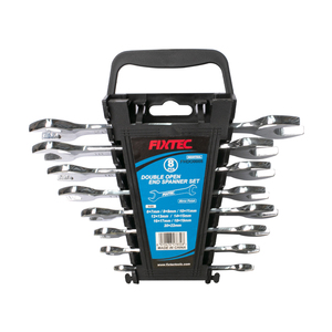 Juego de llaves de boca doble FIXTEC de 8 piezas, precio mayorista, FHDO0008 - Product Image 2