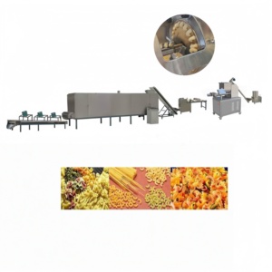 Máquina para Hacer Pasta de Trigo East Symple <span class=keywords><strong>Duran</strong></span>, Línea de Producción de Macarrones Automática de Acero Inoxidable con Motor, Producción de 5 kg/h - Product Image 1
