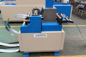 Thông gió không khí <span class=keywords><strong>Flex</strong></span> ống nối máy linh hoạt kết nối cuộn tạo thành máy - Product Image 6