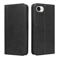 Étuis portefeuille magnétiques en cuir PU pour iPhone 11 Pro Max, 11 Pro, 11 XR, XS Max, XS, 7/8 Plus avec couverture de livre et support intégré