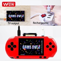 Console de jeux vidéo rétro 8 bits PXP3 Slim Station, console de jeux portable, jeu sur carte, 288 jeux classiques intégrés