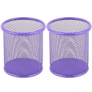 Porte-crayons en maille, porte-stylos en métal, porte-crayons pour bureau, organisateur de stylos - Product Image 4