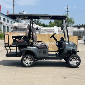 Carrito de Golf Eléctrico de 6 Plazas en Oferta, Pantalla Táctil, Luces LED, Diseño de Lujo, Alimentado por Litio, Homologado para Circular por la Calle - Product Image 5