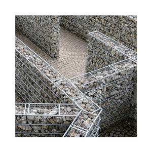 Haute qualité 2*1*1m galvanisé Gabion grillage clôture mur de soutènement traitement de Surface trempé à chaud soudé <span class=keywords><strong>coupe</strong></span> de <span class=keywords><strong>fil</strong></span> carré - Product Image 6