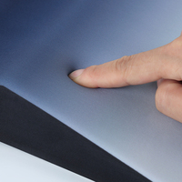 Tapis de souris ergonomique de haute qualité, nouveau Style, Support de repose-poignet, mousse à mémoire de forme épaisse avec Base en Gel PU antidérapant
