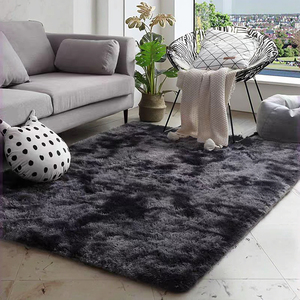 ZT قابل للغسل ربطة عنق كبيرة صبغ PV رقيق السجاد الفرو الاصطناعي منطقة الديكور السجاد حصيرة أرضية لغرفة المعيشة - Product Image 1