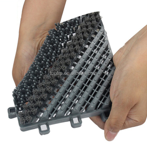 เสื่อแปรงพื้นแบบแยกส่วน EVA พรมปูพื้นไวนิลกันลื่นที่ทันสมัย - Product Image 4