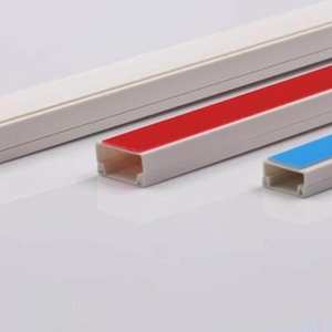 表面実装型PVCダドトラッキング電気配線管壁掛け配線ダクトスロット付きカスタム装飾配線管ジャンクションボックス - Product Image 2