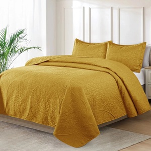 Ensemble de literie avec couette en microfibre, ensemble de couette trois pièces, <span class=keywords><strong>couvre</strong></span>-lits élégants, vente en gros de <span class=keywords><strong>couvre</strong></span>-lits - Product Image 2