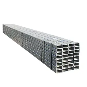 Prix du tuyau de magnésium en aluminium de zinc 48mm 2x2 pouces sections creuses de tube carré en acier zam