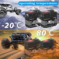GXservo GX3240MG 40KG Moteur Servo Numérique DC Étanche à Grande Puissance avec Engrenages Métalliques pour RC 1/8 1/10 Crawler Voiture Bateau DIY