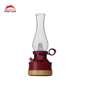 Lampe de camping LED rechargeable par USB Wild Land <span class=keywords><strong>Evelyn</strong></span>, étanche, 3 modes d'éclairage, rouge vin, Surfblackount - Product Image 1