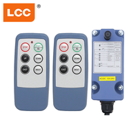 Control Remoto Inalámbrico Industrial LCC SAGA L6 de 6 Botones y Una Sola Velocidad para Grúas, Polipastos, Cabrestantes, Carros y Equipos de Elevación RF