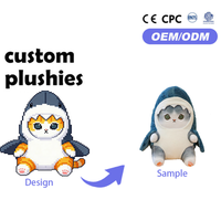 Peluche Ours Mofusand en Coton PP Super Doux, 25-50cm, Anti-Stress, Idéal pour Anniversaire d'Enfants - Vente en Gros