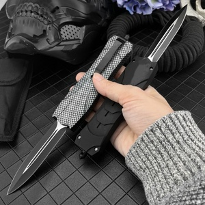 Coltello Tascabile con Manico in ABS per Esterni, Lama in Acciaio 440C, Coltello Pieghevole Tattico <span class=keywords><strong>EDC</strong></span> per Campeggio - Product Image 4