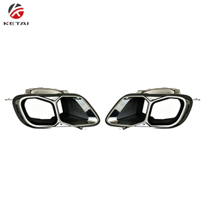 <span class=keywords><strong>Prix</strong></span> d'usine – Sortie d'échappement quadruple style MP pour <span class=keywords><strong>BMW</strong></span> <span class=keywords><strong>X7</strong></span> G07 LCI <span class=keywords><strong>2023</strong></span>+ – Ajustement direct, embout en acier inoxydable argenté - Product Image 2
