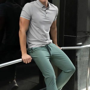 Camisetas de Hombre al por Mayor de Alta Calidad, Camiseta Polo con Logotipo Personalizado para Hombre de Talla Grande - Product Image 1