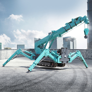 Gru Idraulica Compatta <span class=keywords><strong>per</strong></span> Esterni con Telecomando, Capacità di Sollevamento 3 Tonnellate, Piccola Gru a Braccio <span class=keywords><strong>per</strong></span> Container - Product Image 4