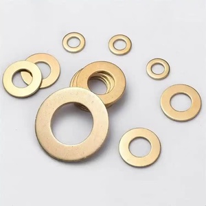 Arruela de Pressão Plana, Anel de Vedação de Cobre, Arruela de Trava, em Todos os Tamanhos, para Aço, Latão, Alumínio, Bronze-Zinco e Acabamento Galvanizado, Sistema Métrico - Product Image 4