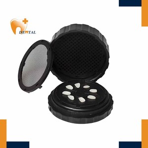 Prétraitement et traitement des placages entièrement en céramique Boîte de rangement ronde pour instruments dentaires et chirurgicaux Source d'alimentation manuelle - Product Image 1