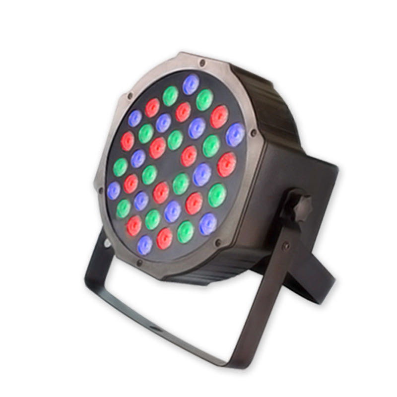 Hot 18*3W Plastic PALMER Lamp Monochrome RGB PAR LED Spotlight Profile Spotlights for Disco DJ Stage Party Club Bar