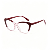 Lunettes anti-lumière bleue œil-de-chat SM873, monture PC unisexe, lunettes optiques pour enfants et adultes, verres en résine légers et personnalisables