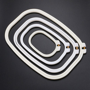 10 pz/set cerchi e cornici ricamate all'ingrosso a punto croce 21*21cm - Product Image 2