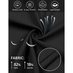 Haut de yoga à manches longues pour femme FOXA, dos ouvert, découpes ajourées, extensible, en Spandex/Polyester, pour la gym, l'entraînement, décontracté et athlétique - Product Image 6
