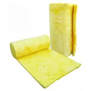 Fiberglass Insulation Blanket Glasswool Roll Fiber Glass Wool With Aluminium Foil