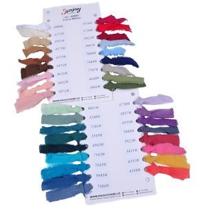 Rubans en <span class=keywords><strong>sergé</strong></span> 100 % <span class=keywords><strong>coton</strong></span> naturel, couleur personnalisée, aspect brut, décoratifs et luxueux pour la décoration de mariage - Product Image 5