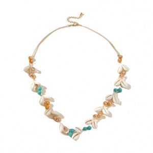 Elegant Dainty Stainless Steel Trendy Rose Gold Plated Flower Necklace 2025 Women's Crystal Beaded Chain <b>Choker</b> Wedding Jewelry - Product Image 6