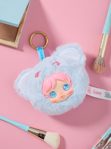 Coffret Cadeau Compact de Maquillage Amy Mini Mini, Breloque de Sac en Fourrure Figurine <span class=keywords><strong>Pop</strong></span> Culture, Petit Cadeau Mignon - Product Image 3