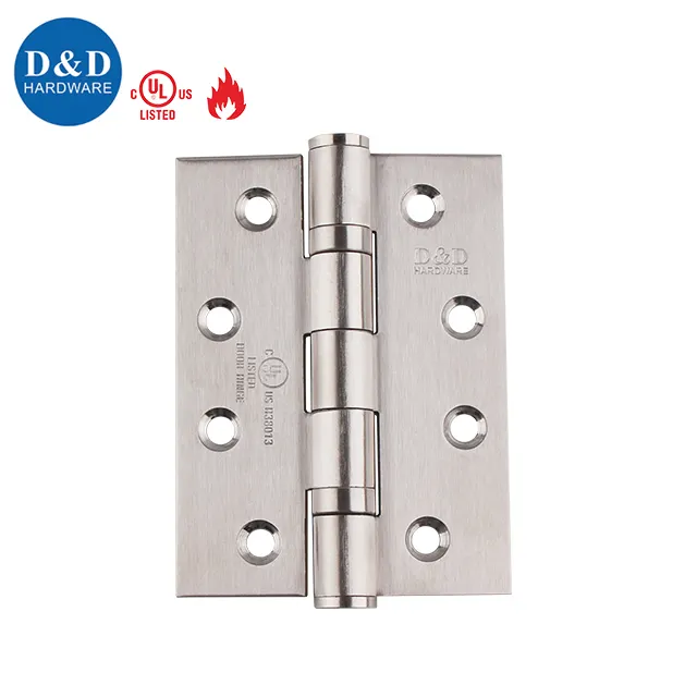 Stainless Steel Fire Rated Hinges UL Listed Ball Bearing Door Butt Hinge for Commercial Door