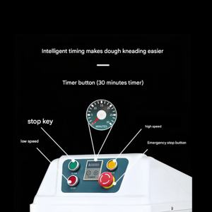 Amasadora Automática <span class=keywords><strong>de</strong></span> 25 kg 50 kg, Máquina Comercial <span class=keywords><strong>de</strong></span> Amasado en Espiral para Panadería, <span class=keywords><strong>Pan</strong></span>, Pizza - Product Image 5