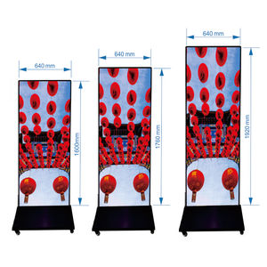 Cửa sổ Showcase Áp phích trong nhà <span class=keywords><strong>LED</strong></span> P3 Kỹ Thuật Số đăng quảng cáo hiển thị <span class=keywords><strong>LED</strong></span> Poster Màn hình hiển thị - Product Image 1