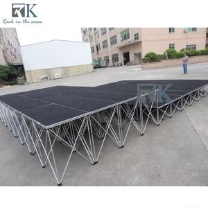 Plataforma de Escenario Plegable, Escenario para Conciertos, Escenario Ligero para Ensamblar - Product Image 5