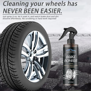 Rayhong 120ml Moyeu <span class=keywords><strong>de</strong></span> frein Bomber Dirt Acid Rain Corrosion Oil Removal Alloy Wheel Rust Removal Polishing Cleaner pour voitures - Product Image 2