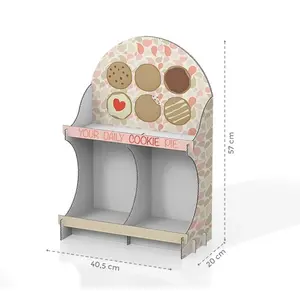 ชั้นวางสินค้าไม้ซีดาร์ 1 ชิ้น สำหรับการจัดแสดงสินค้าตามสั่ง - Product Image 1