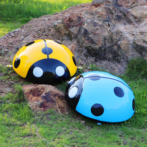 Decoración de parque temático, decoración de mariquita milagrosa, esculturas de mariquita de fibra de vidrio, esculturas de dinosaurio impermeables, adorno de dinosaurio - Product Image 2