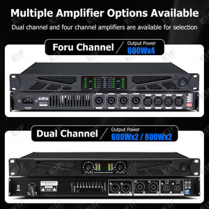 Amplificateur en rack 1U de classe D BG2.6 BG2.8 BG4.6 en gros pour les distributeurs et la location d'équipements audio - Product Image 2