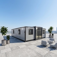Maison préfabriquée extensible en conteneur, maisons mobiles miniatures, conteneurs prêts à être expédiés, bureaux, magasins, maison modulaire préfabriquée