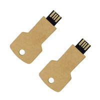 Unidad flash USB de papel reciclado, pendrive en forma de COGO, 16 G32 32 G64 GB 128GB