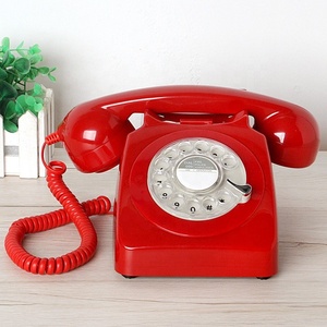 Téléphone <span class=keywords><strong>fixe</strong></span> filaire rétro à prix de gros, Livre d'or audio pour produits décoratifs - Product Image 2