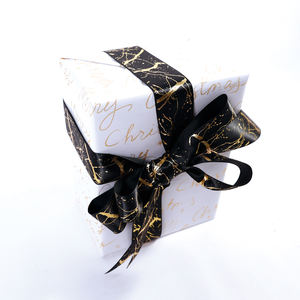 Nouveau design Papier cadeau de vacances en aluminium 43*300 cm Rouleau d'emballage d'anniversaire Emballage en papier - Product Image 1