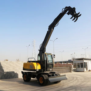 Snatch movimentazione idraulico piccolo escavatore da 3.5 tonnellate di escavatore con ruote - Product Image 4